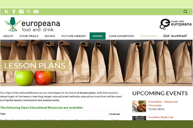 Αποτελέσματα διαγωνισμού για την εφαρμογή σχεδίων μαθήματος με γενική θεματογραφία την κυπριακή παραδοσιακή διατροφή