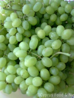 Σταφύλι σουλτανίνα. &lt;br/&gt; Πηγή: Στάλω Λαζάρου.