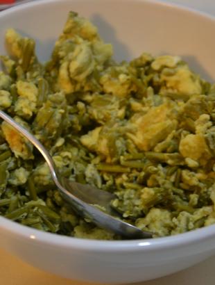 Αγρέλια με τ'αυγά, 2014.φωτ: Μαρκέλλα Καλλή