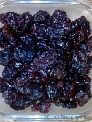 Σταφίδες. &lt;br/&gt; Πηγή: Στάλω Λαζάρου.
