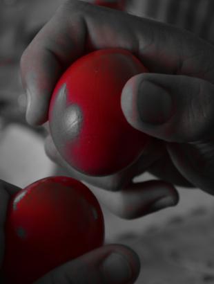 Κόκκινα αυγά, Λεμεσός 20/4/14.