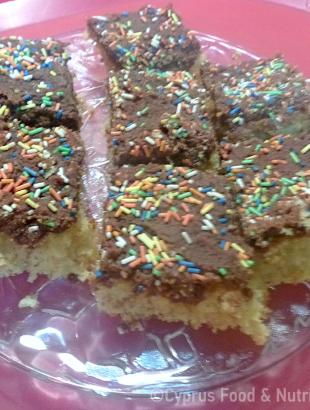 Κέικ βανίλιας και σοκολάτας (Μαγειρεύω Κυπριακά 2014).