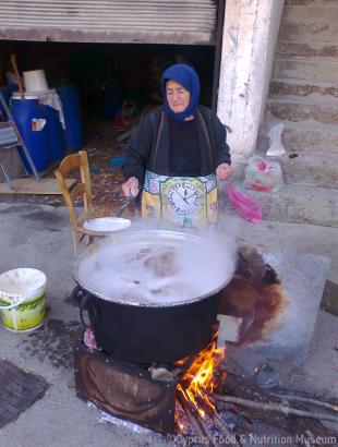 Ξάφρισμα του μουσταριού.