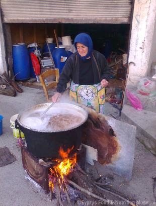 Ξάφρισμα του μουσταριού.