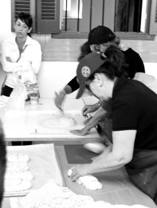 Παρασκευή σησαμωτών.