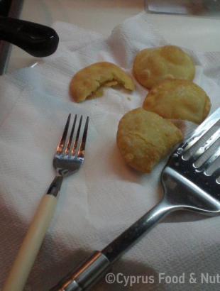 Πουρέκια με αναρή, στάδιο παρασκευής 4, Λευκωσία 9/2/2014.