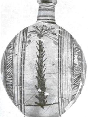 Οινοχόη, γραπτός διάκοσμος με φοίνικα, Κυπρο-αρχαϊκή ΙΙ, ιδιωτική συλλογή Λοϊζίδη