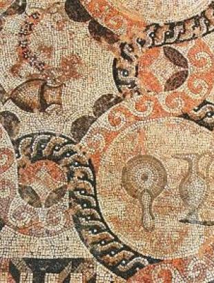 EIK.2 Ψηφιδωτό στην &amp;#039;Οικία του Διόνυσου&amp;#039;, Νέα Πάφος, 2ος-3ος αι.π.Χ. (Μιχαηλίδης-Daszewski 1989, 30)