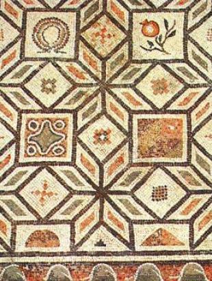 EIK.3 Ψηφιδωτό στην &amp;#039;Οικία του Διόνυσου&amp;#039;, Νέα Πάφος, 2ος-3ος αι.μ.Χ. (Μιχαηλίδης-Daszewski 1989, 32)