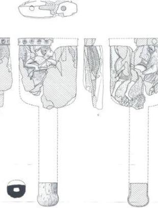 ΕΙΚ.5: Ελεφαντοστέινη λαβή καθρέφτη