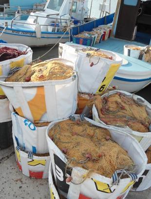 Δίχτυα ψαρέματος.