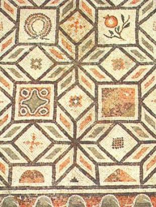 ΕΙΚ.8 Ψηφιδωτό στην &amp;#039;Οικία του Διόνυσου&amp;#039;. Στην εικόνα δεν διακρίνεται το σταφύλι. (Michaelides 1992, 32)