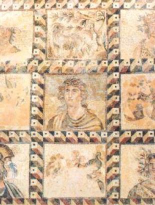 ΕΙΚ.9 Το ψηφιδωτό των &amp;#039;Τεσσάρων Εποχών&amp;#039; στην &amp;#039;Οικία του Διόνυσου&amp;#039;. (Michaelides 1992, 24)