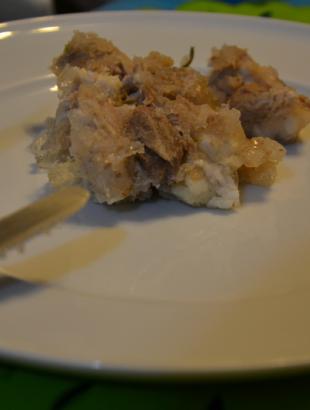 Ζαλατίνα, ένα παραδοσιακό έδεσμα από χοίρο. 2014.&lt;br/&gt; Πηγή: Μαρκέλλα Καλλή.