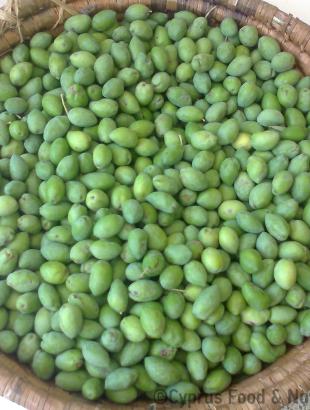 Ελιές πράσινες, κατάλληλες για τσακκιστές.