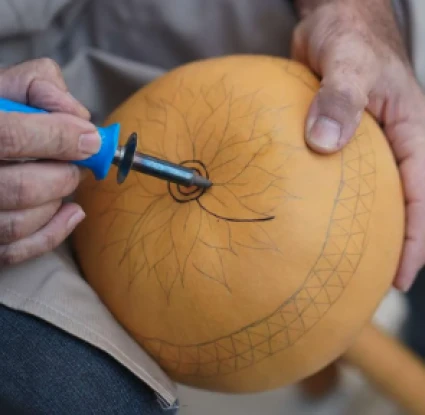 Gourd Painting, Cyprus Food Museum