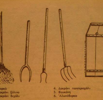 Εργαλεία γεωργού, Ξυστούρης Σ. (1980) 290.