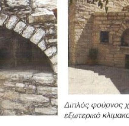 Διπλός φούρνος ενσωματωμένος στο κλιμακοστάσιο, Χατζησάββα Ε.(2007) 236.