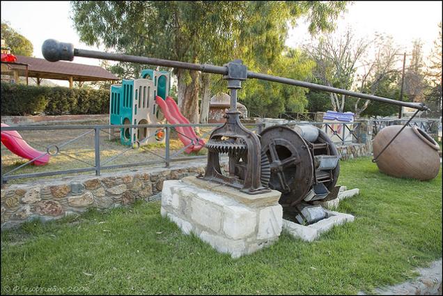 Σιδερένιο αλακάτι στα Πυργά 