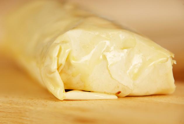 Τυλιχτό με φύλλο μπακλαβά. <br/> Πηγή: Food Thinkers, https://www.flickr.com/photos/foodthinkers/4098873430/