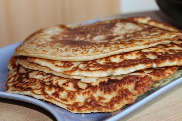 Τηγανίτες. <br/> Πηγή: https://pixabay.com/en/pancake-egg-pancake-cook-food-eat-274334/