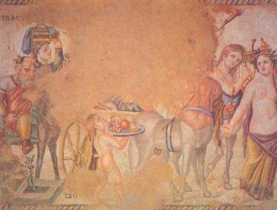 ΕΙΚ.11 Ψηφιδωτό στην 'Οικία του Αιώνα' (Michaelides 1992, 63)