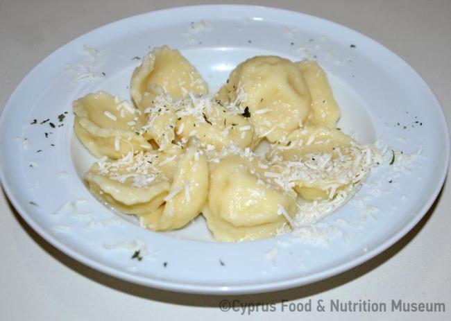 Ravioles with anari cheese | Cyprus Food Museum