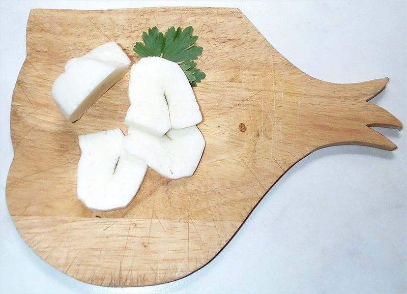 Φρέσκο χαλλούμι. 
