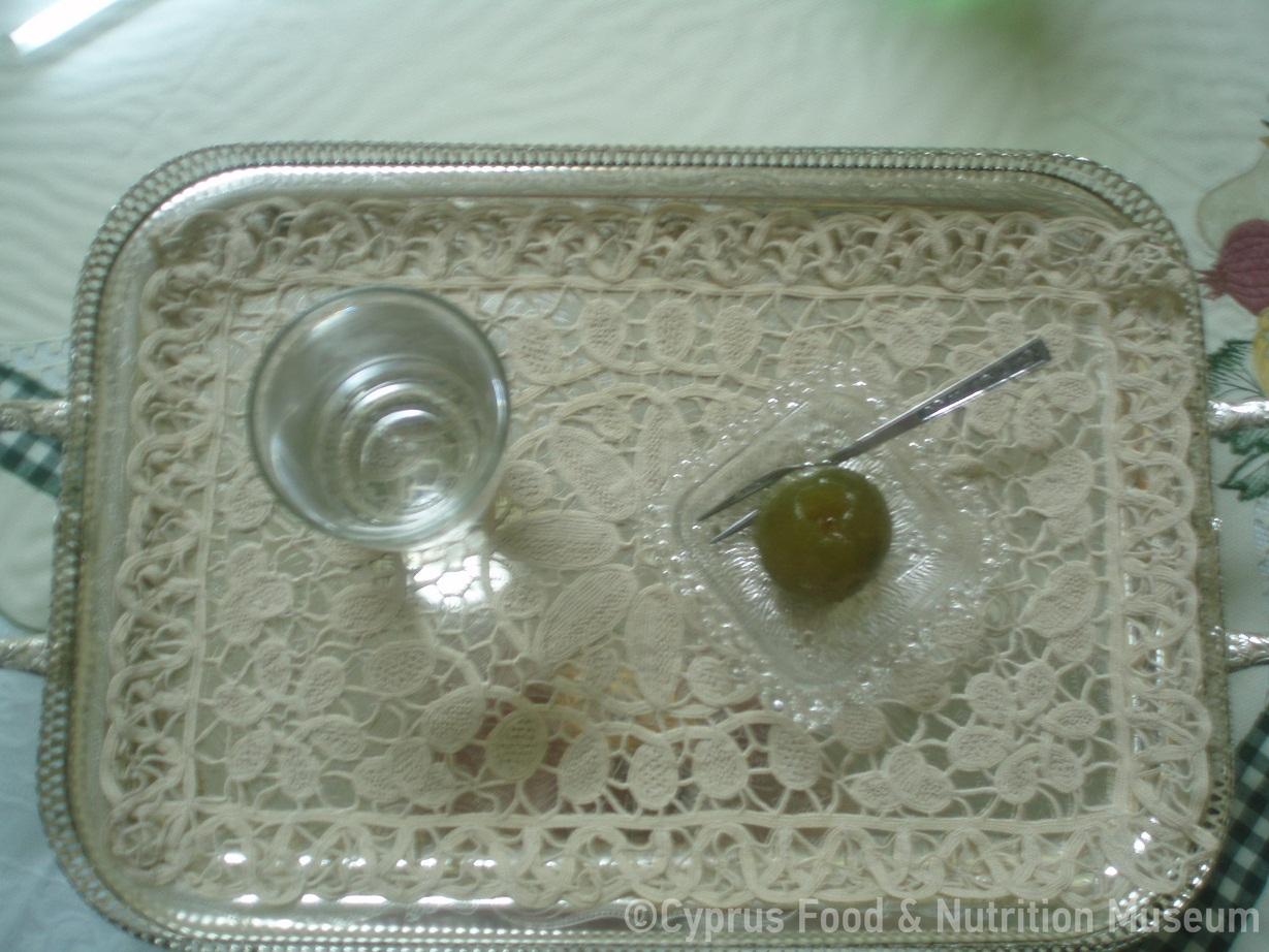 Spoon sweets - Green Bitter Orange | Cyprus Food Museum